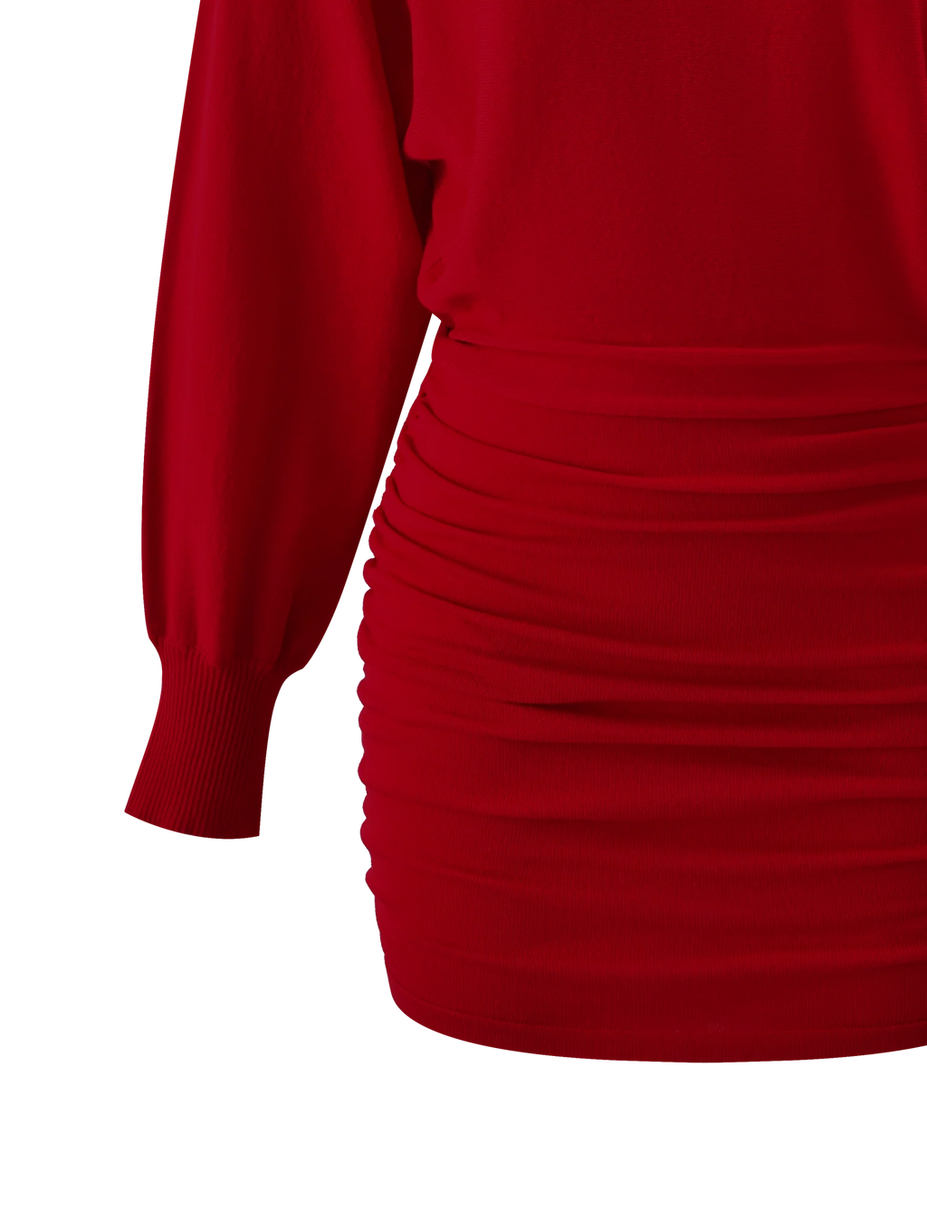 Rosy Flame Serenade Mini Dress