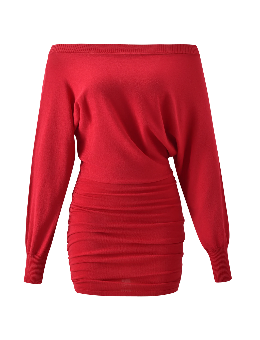 Rosy Flame Serenade Mini Dress