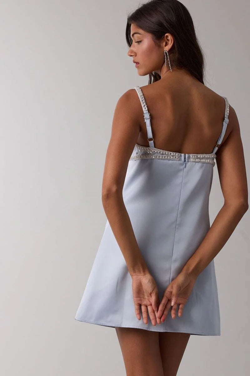 crystal clear mini dress Crystal Mirage Mini Dress