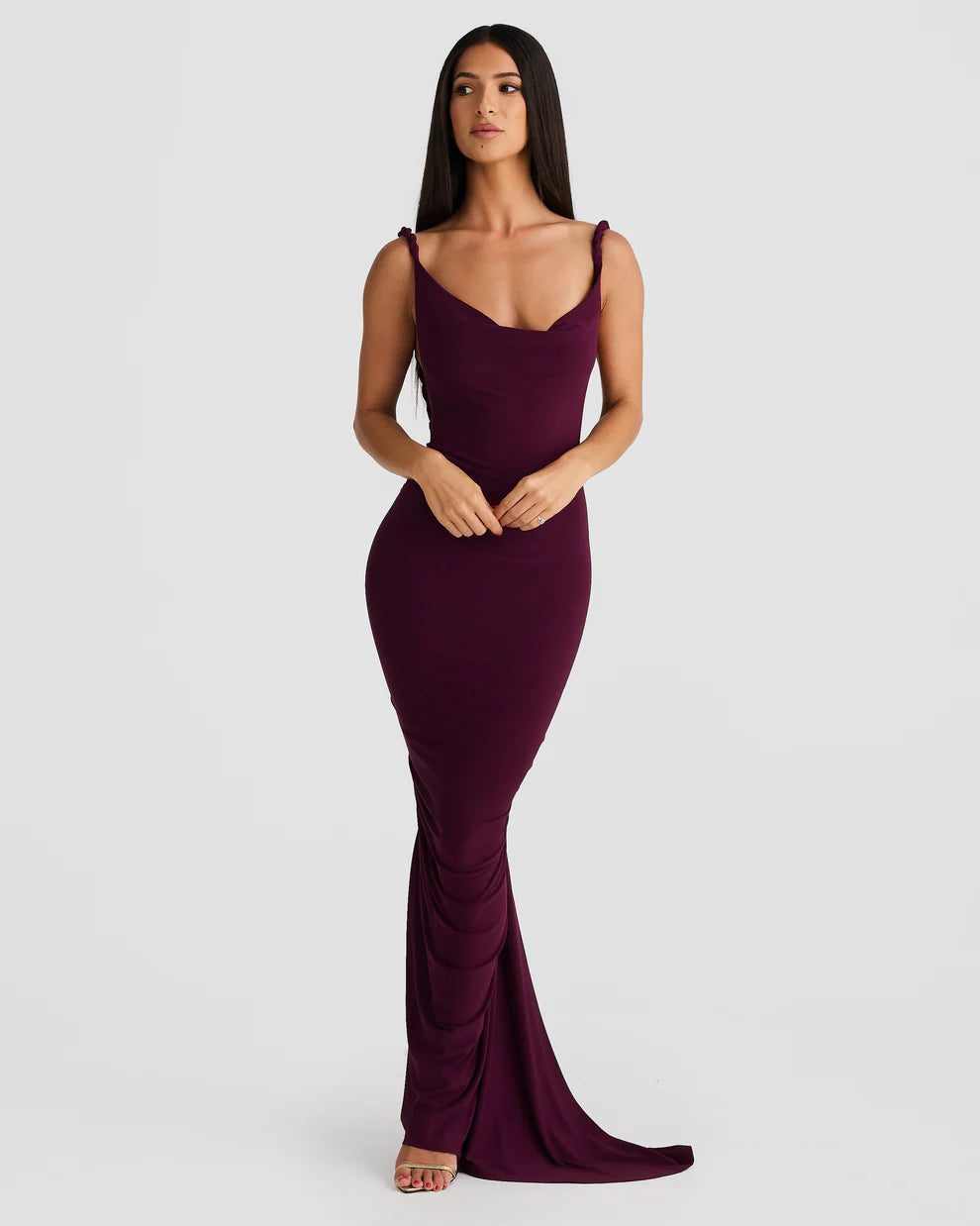 Amethyst Twist Siren Gown