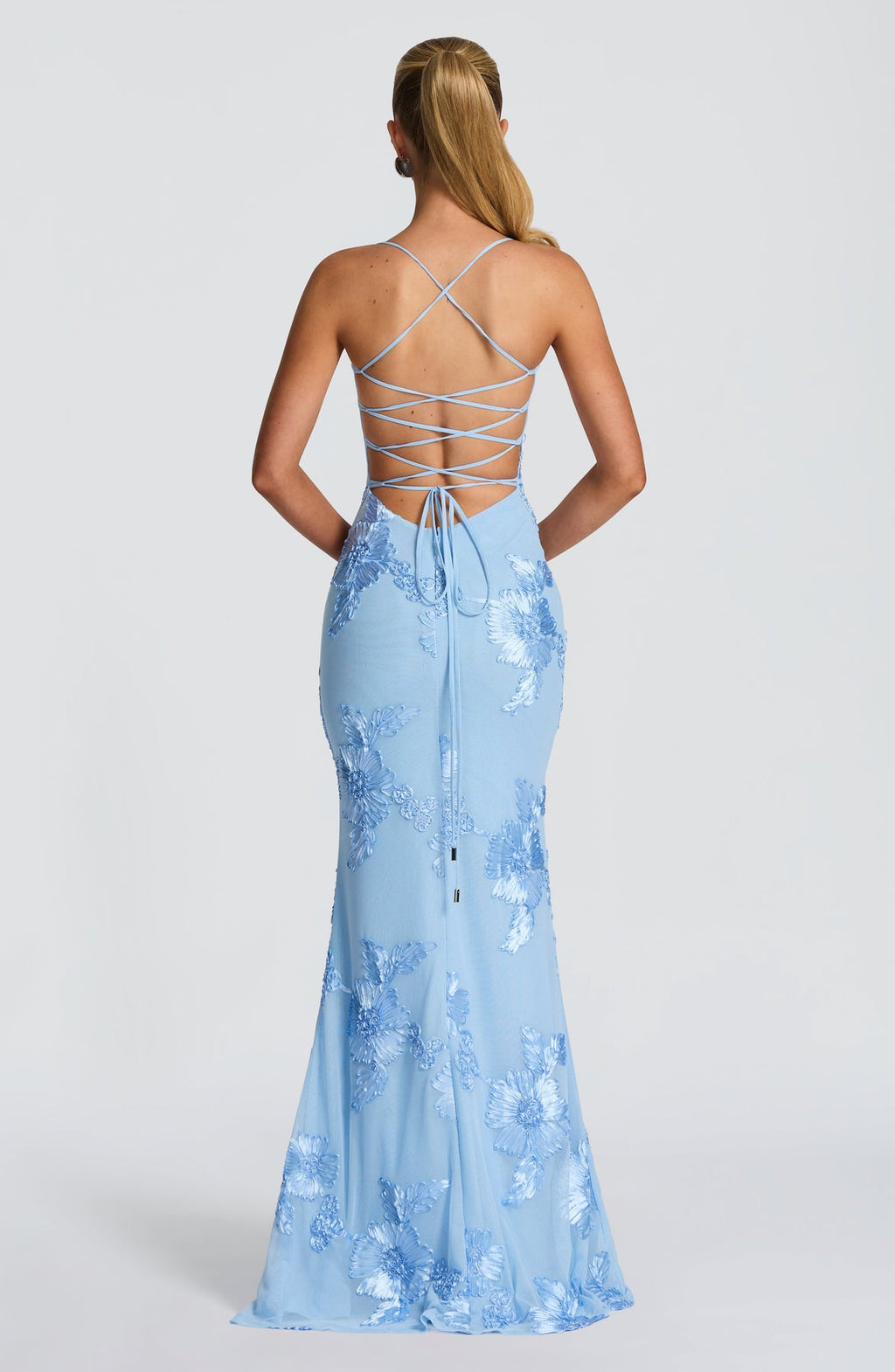 Blue Seraphina Mermaid Gown