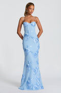 Blue Seraphina Mermaid Gown
