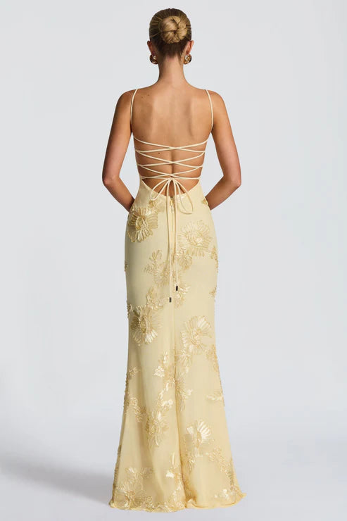 corset fishtail dress Fishtail Strapless Corset Maxi Dress in Wine