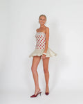 Lace-Trimmed Cherry Delight Dress