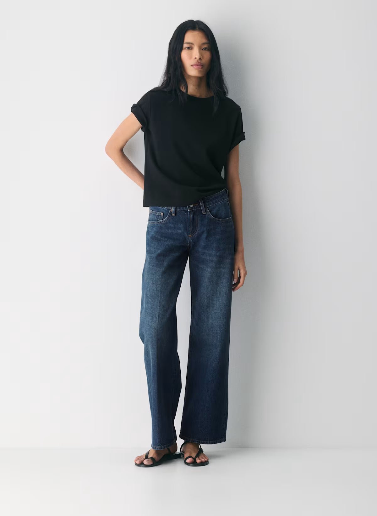 Midnight Drift Baggy Denim Jeans