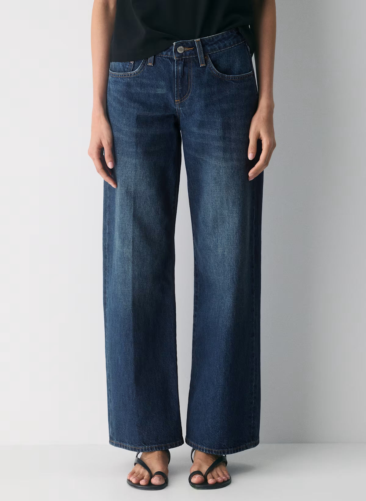 Midnight Drift Baggy Denim Jeans
