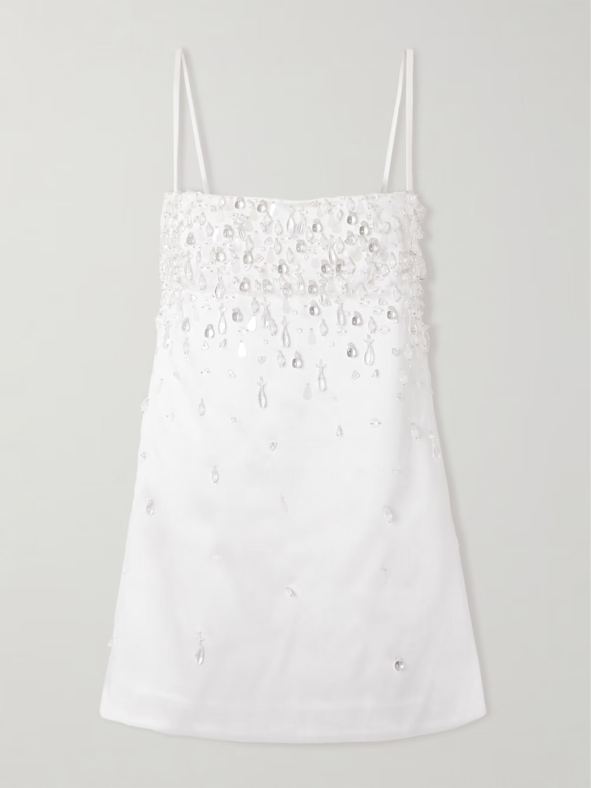 Pearl Cascade Mini Dress