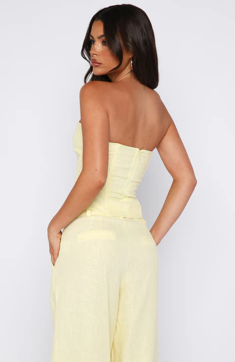 Buttercream Corset Top